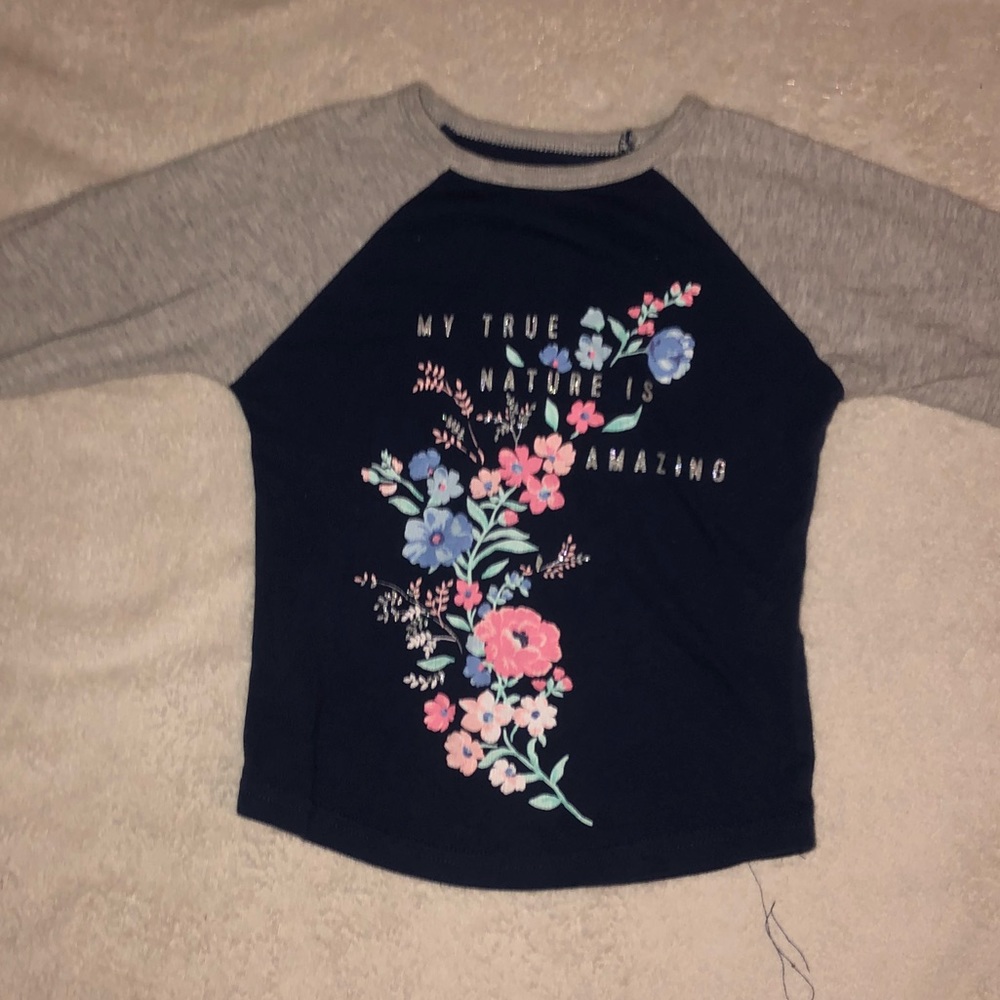 Little girls long sleeve shirt